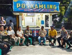 Bangkinang Kota Aman, Wakapolres Pimpin Pengecekan Pos Kamling