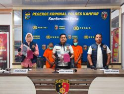 Satreskrim Ekpos Dua Kasus Menonjol, Tunjukkan Komitmen Dalam Pemberatan Kriminalitas di Kampar!