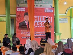 Syahrul Aidi Gelar Khitanan Massal,  Insya Allah Setiap Tahun