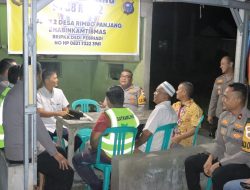 Kapolres Kampar Giatkan Satkamling, Sapa Warga Pererat Kemitraan Jaga Keamanan, Kapolres: Kamtibmas Tanggung Jawab Bersama