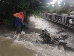 Dinas PUPR Turunkan Tim Lakukan Pemantauan dan Mitigasi Kondisi Air Meluap di Bangkinang Kota