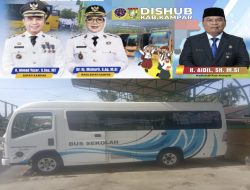 Kabupaten Kampar Terima Hibah Bus Sekolah Dari Kementerian Perhubungan