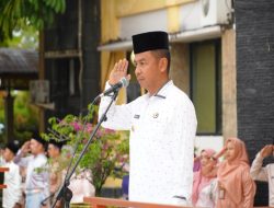 Bupati Kampar Pimpin Apel Gabungan Diawal 2026
