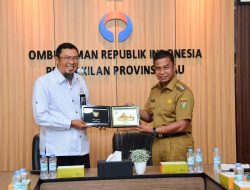 Bupati Kampar Silaturrahmi Dengan Kepala Ombudsman RI Perwakilan Riau