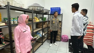 Waka Polres Kampar Cek Dapur SPPG di Desa Teluk Kenidai, Ini Harapannya!