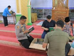 Kapolres Kampar Serahkan 75 Al-Qur’an, Wujud Cinta Polri pada Agama