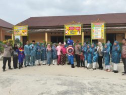Kapolsek Tambang Kawal Superhero Bagi Makanan Bergizi