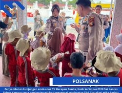 Satlantas Polres Kampar Kenalkan SIM & Rambu Lalu Lintas ke Anak TK, Kasat Lantas: Tumbuhkan Generasi Taat Hukum & Peduli Lingkungan