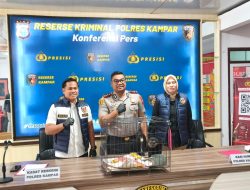 Polres Kampar Gagalkan Perdagangan Satwa Dilindungi