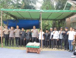 Polri dan Masyarakat Bersinergi, Jembatan Impian Lubuk Agung Akan Segera Terwujud