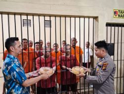 Jumat Curhat, Kasat Tahti Polres Kampar ‘Dengarkan’ Keluhan Tahanan