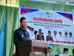 Bupati Kampar ; Usulan Prioritas Harus Berdampak Langsung ke Masyarakat