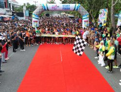 Diikuti lebih kurang 2.500 Peserta, Bupati Kampar Lepas Fun Run Dalam Rangka HUT Kampar Ke-76 Tahun 2026