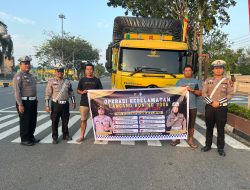 Operasi Keselamatan di Kampar, Satlantas Ajak Masyarakat Jadi Pelopor Keselamatan Berlalu Lintas