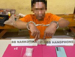 Polsek Kampar Kiri Hilir Berhasil Ungkap Kasus Narkoba Berkat Info Warga