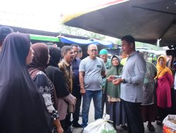 Bupati Kampar Tinjau Pasar Inpres Bangkinang Kota, Ditata Supaya Pedagang Aman dan Nyaman