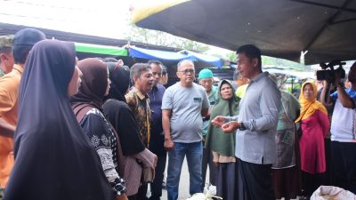 Bupati Kampar Tinjau Pasar Inpres Bangkinang Kota, Ditata Supaya Pedagang Aman dan Nyaman