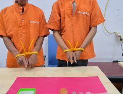 Polsek Kampar Kembali Tangkap Pelaku Narkoba Daun Ganja Kering dari Pengembangan Pelaku Desa Bukit Keratai