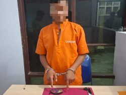 Polsek Kampar Tangkap Pelaku Narkoba di Desa Ranah, 3,7 Gram Sabu-sabu Diamankan