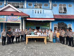 Satlantas Polres Kampar Hadirkan Senyum di Wajah Anak-Anak Panti Asuhan Muhamadiyah dengan Berbagi Takjil