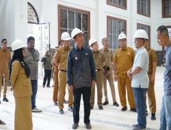 Bupati Dan Wabup Kampar Tinjau PROYEK Islamic Center , Target Rampung 18 Maret 2026