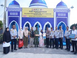 Wabup Kampar Tinjau 3 Pos Pengamanan Terpadu Idul Fitri