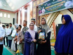 Wabup Kampar Safari Ramadhan di Desa Siabu