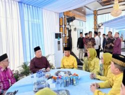 Bupati Kampar Silaturrahmi Idul Fitri 1447 H ke Rumah Dinas Plt. Gubernur Riau