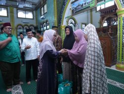 Hari ke-6, Wabup Kampar Safari Ramadhan di Masjid Raya Kampung Pinang Perhentian Raja
