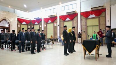Pj Sekda Kampar Lantik 26 Pejabat Administrator di Pemkab Kampar