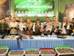 Polda Riau Tangkap Sindikat Pembunuh Gajah Tanpa Kepala