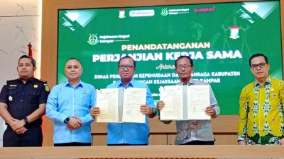 Disdikpora Kampar Jalin Kerjasama Dengan Kajari Kampar