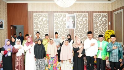 Khatam Alqur’an dan Buka Bersama, Bupati dan Wabup Kampar