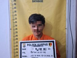 Polsek Kampar Ungkap Kasus Kedai Sembako, Tekan Kejahatan dan Lindungi Warga