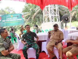 Bangun Infrastruktur Vital,Kodim 0313/KPR Ikuti Peresmian 218 Jembatan Garuda oleh Presiden RI Secara Daring