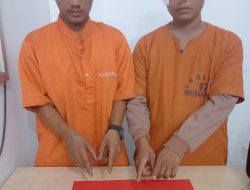 Polsek Kampar Tangkap Dua Pelaku Narkoba, 7 Paket Siap Edar Ikut Diamankan