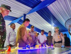 Kapolres Kampar Dampingi Bupati dan Forkopimda Tinjau Pos Terpadu Lebaran, Pastikan “Mudik Aman, Keluarga Bahagia” Terwujud