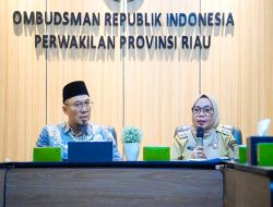 Wabup Kampar Kunjungi Ombudsman RI Perwakilan Riau