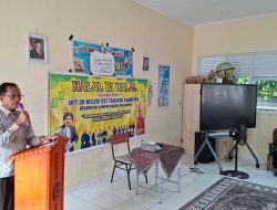 Plt Kadisdikpora Kampar Hadiri Halal Bihalal SDN 025 Tanjung Rambutan