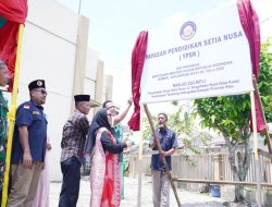 Wabup Kampar Awali Peresmian YPSN dan Peletakan Batu Pertama Pembangunan MDTA Setia Nusa