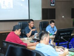 Bupati Kampar Lakukan rapat Penerapan WFH