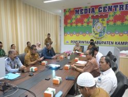 Wabup Kampar Ikuti Rakor Pengendalian Inflasi dan Evaluasi Program 3 Juta Rumah dan Produk Halal