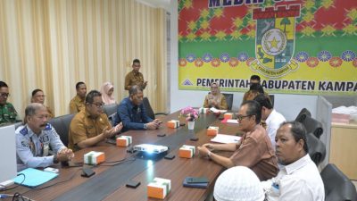 Wabup Kampar Ikuti Rakor Pengendalian Inflasi dan Evaluasi Program 3 Juta Rumah dan Produk Halal
