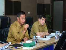 Bupati Ahmad Yuzar Pimpin Rapat Terkait Surat Edaran (SE) Mendagri Tentang WFH dan WFO