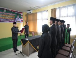 Lima Nama Pejabat Administrator dan Pengawas Yang Dilantik Pj Sekda Kampar