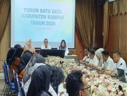 Forum Satu Data Kabupaten Kampar Tahun 2026 Resmi Digelar