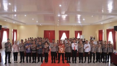 Kapolres Kampar Sambut Tim Bidkum Polda Riau, Gelar Sosialisasi Hukum KUHP dan KUHAP Terbaru
