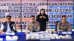 Komitmen Berantas Narkoba, Polda Riau Musnahkan Barang Bukti dari 7 Kasus Besar