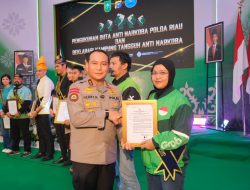 Polda Riau Kukuhkan 23 Duta Anti Narkoba, Kapolda: Panipahan Jadi ‘Wake-Up Call’ Bersama