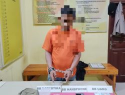 Polsek Kampar Kiri Hilir Ungkap Pengedar Shabu, Amankan 10,68 Gram Barang Bukti dan Diduga Ganja